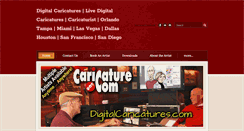 Desktop Screenshot of digitalcaricatures.com